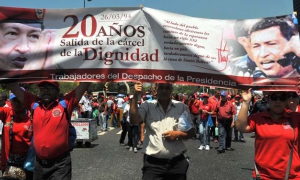 Hugo Chavez salida cárcel