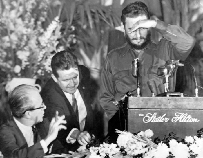 Visita de Fidel Castro a EE.UU.