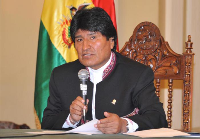 Evo Morales.