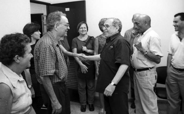Visita de Gabriel Garcia Marques Premio nobel de literatura a Granma Internacional (foto Ricardo Lopez Hevia)(Gabriel2)

Marq0016