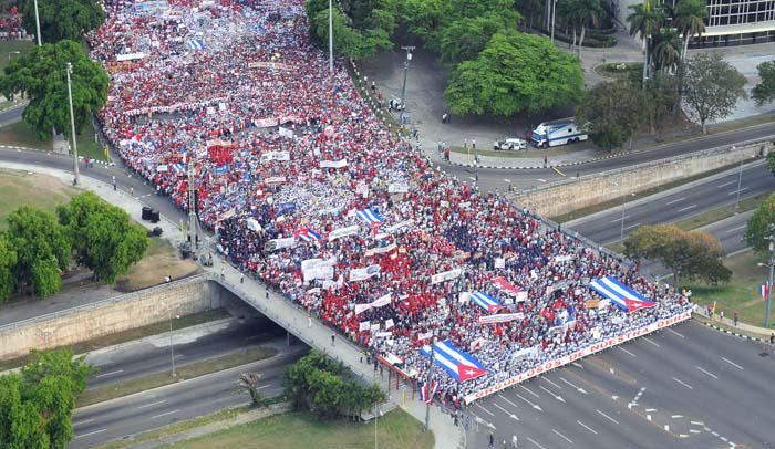primero de mayo en Cuba