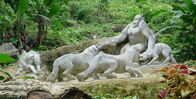 zoológico de piedra