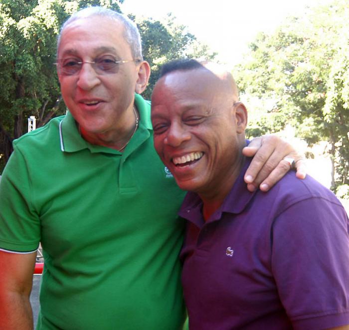 Juan Formel y Elito Revé.