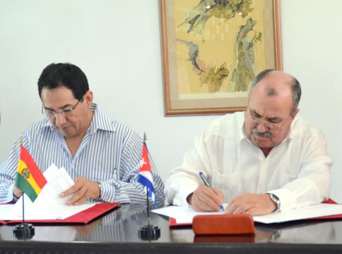 Acuerdo de Cooperación Bilateral entre Fiscalís de Bolvia-Cuba