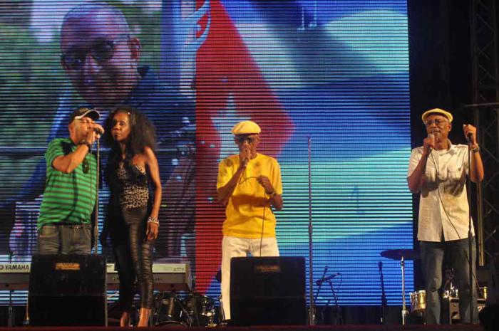 Concierto homenaje a Juan Formel, en la Tribuna Antimperialista. La Habana, Cuba.