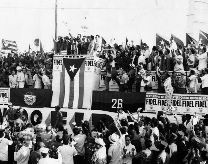 El viaje de Fidel a Sudamérica en 1959