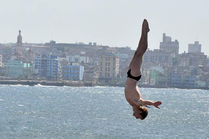 Evento internacional y 1ra parada del circuito de Cliff Diving en el Morro la Habana