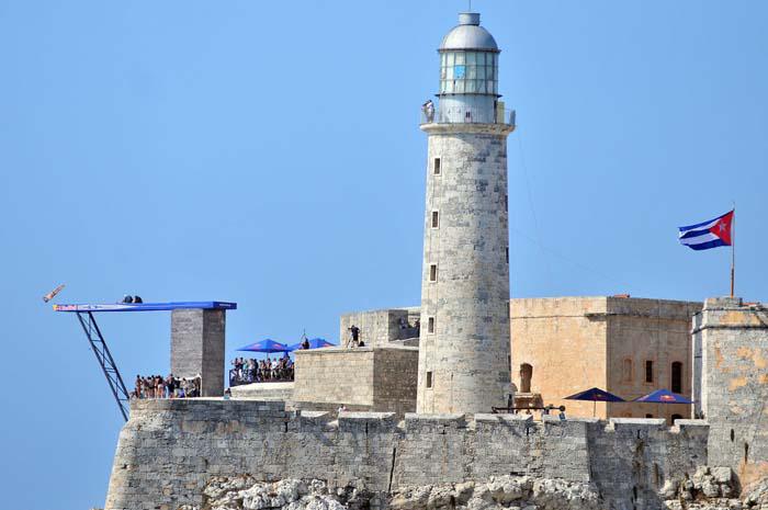 Evento internacional y 1ra parada del circuito de Cliff Diving en el Morro la Habana
