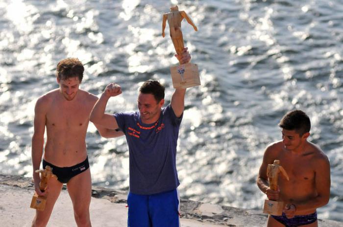 Final del Cliff Diving Ganador Oro Aldridge Blake ingleterra