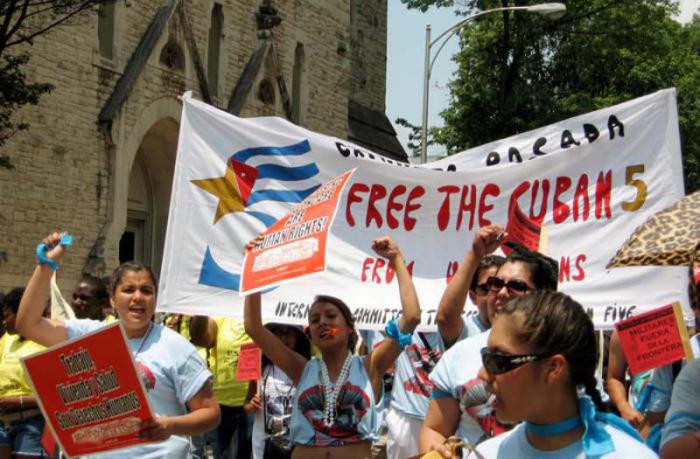 La solidaridad con los Cinco se multiplica en el mundo. 