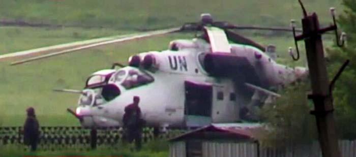 El uso de helicópteros con el emblema de la ONU en la ofensiva militar de Kiev está en contra de los acuerdos de esta organización. 