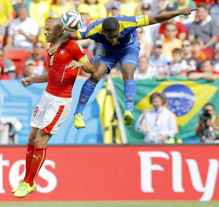 Partido Suiza vs Ecuador
