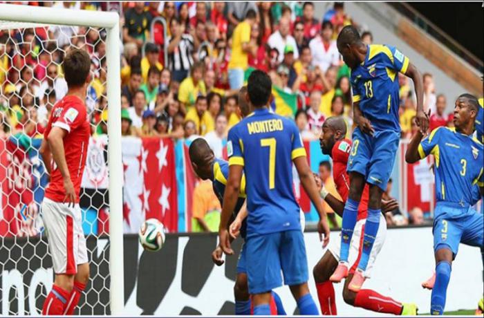 Partido Suiza vs Ecuador