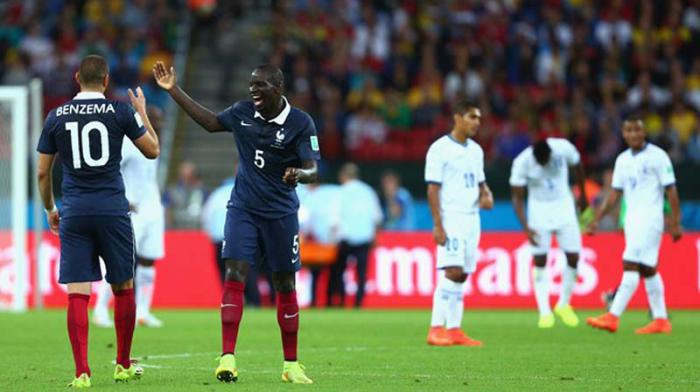 Partido Francia vs Honduras