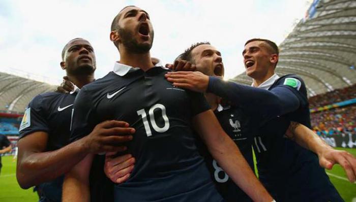 Partido Francia vs Honduras