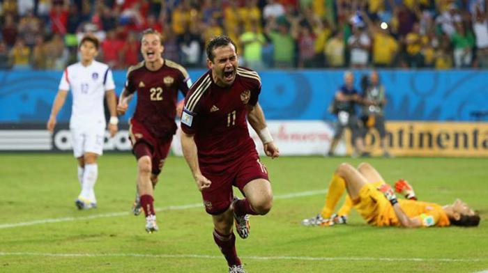 Partido Rusia vs Sudcorea