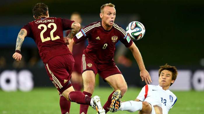 Partido Rusia vs Sudcorea