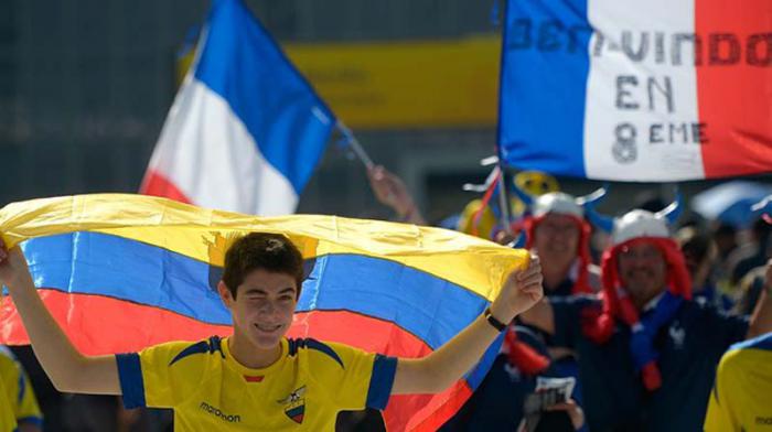 Partido Ecuador vs Francia