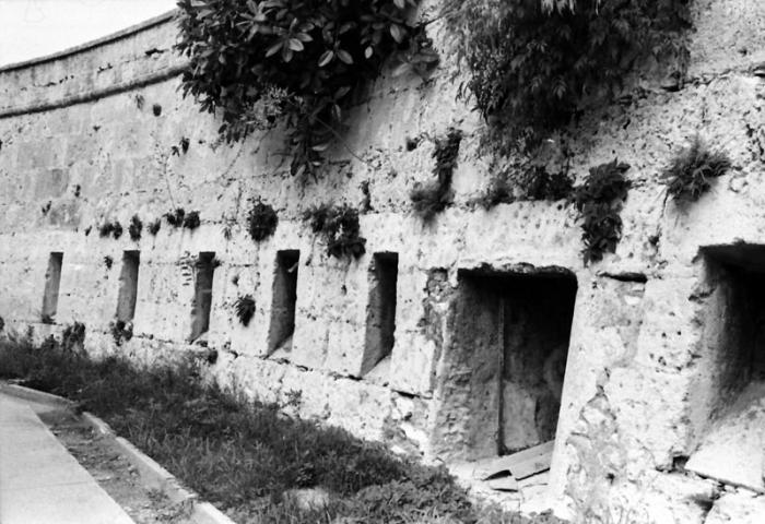 Antigua prision del Castillo del Principe, en La Habana.
Foto: Arnaldo Santos, 23 de junio de 1974