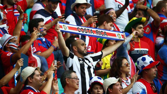 PARTIDO COSTA RICA VS HOLANDA