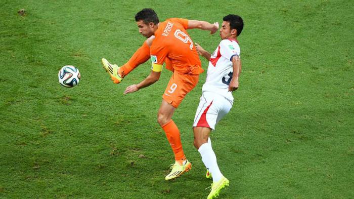 PARTIDO COSTA RICA VS HOLANDA