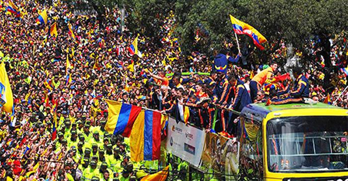 Colombia-recibimiento