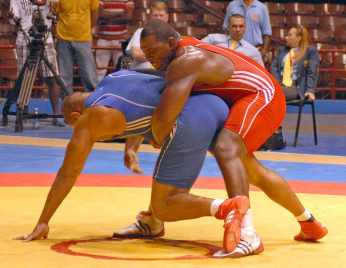 Torneo Internacional Cerro Pelado  Granma combate de 130 kg entre Mijain Lopez y Yasmani Acosta