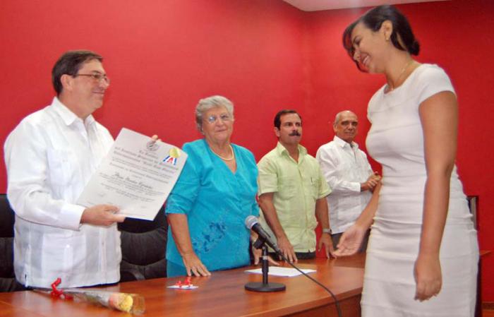 Entrega de diploma