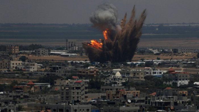 Bombardeo Gaza