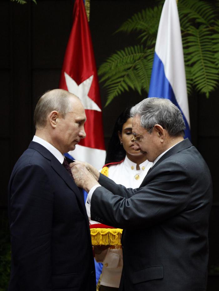 Raul y Putin