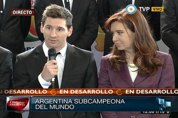 argentina recibimiento