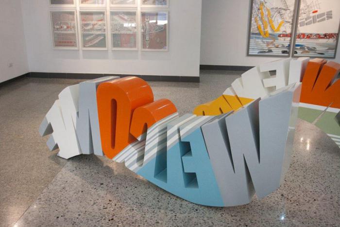 Muestra de la exposición Temporada de Alex Hernández en la galería Galiano. 