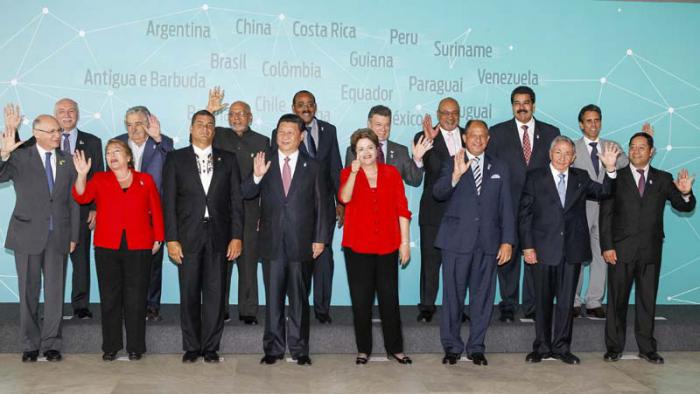 Reunión de líderes entre China y América Latina y el Caribe, celebrada el pasado 17 de julio, en la que quedó formalmente establecido el Foro China-CELAC. FOtos: Planalto
