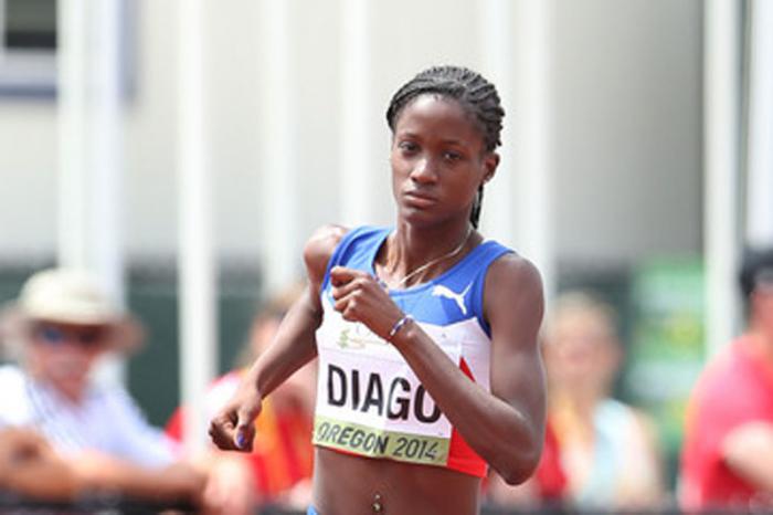 Sahily Diago le aportó la segunda medalla de plata a Cuba.