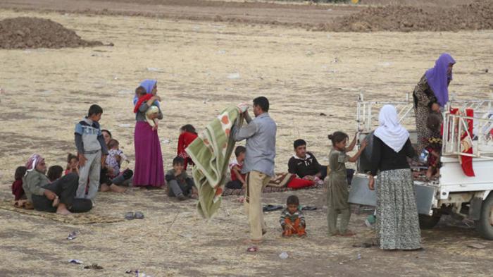 Miembros de la minoría yazidí han tenido que abandonar sus comunidades. Foto: AP