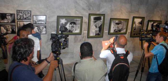 Exposición audiovisual Fidel es Fidel