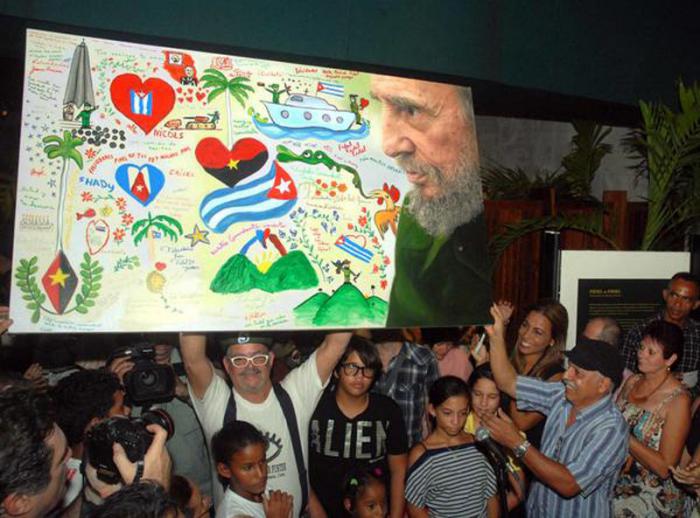 Exposición audiovisual Fidel es Fidel