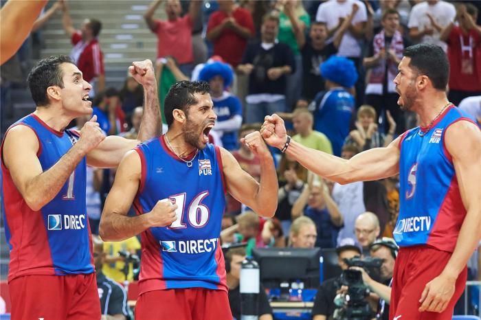 Aunque no han tenido un buen torneo, llamó la atención la victoria de Puerto Rico sobre Italia. Foto: Getty image    