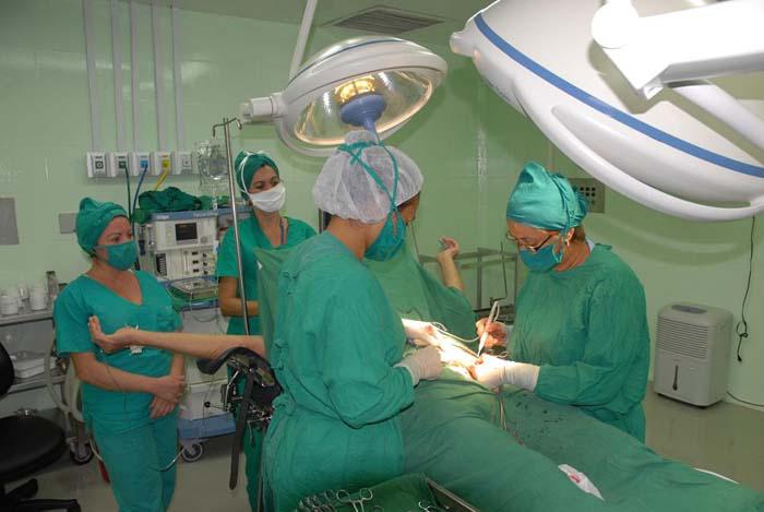 operacion en hospital