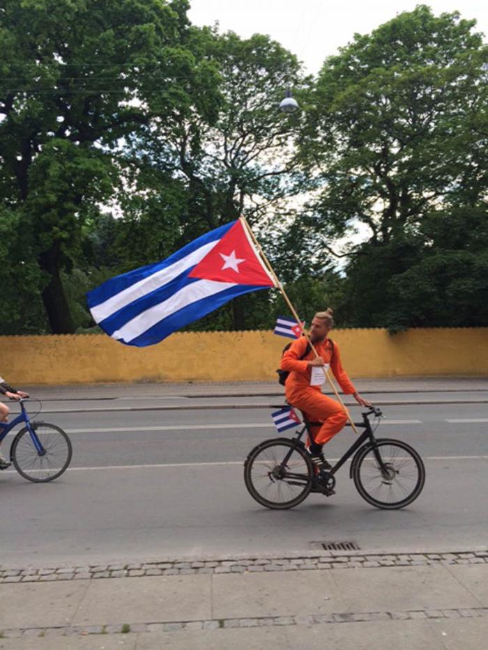 Solidaridad con Los Cinco en Dinamarca