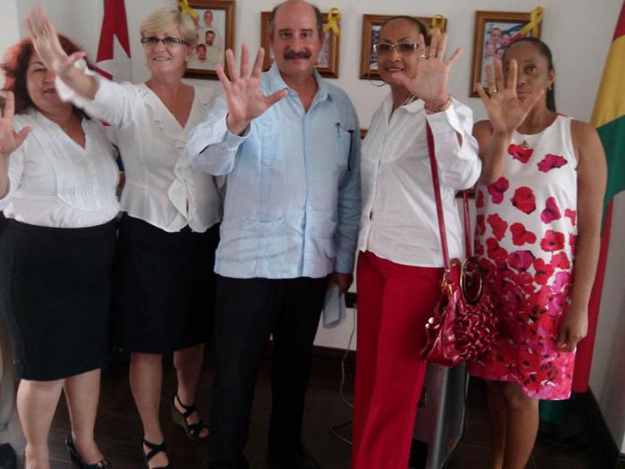 Desde Ghana piden libertad para Los Cinco.