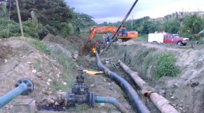 Sustituyen tramo del oleoducto Matanzas-Santa Cruz del Norte