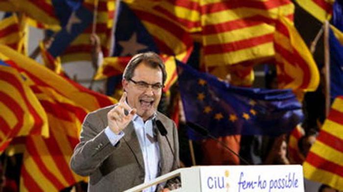 Presidente de cataluña Artur Mas
