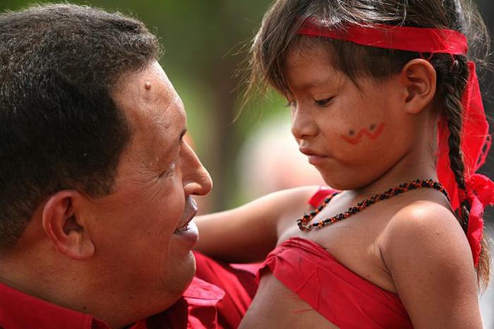 chavez y los pueblos indigenas venezolanos 