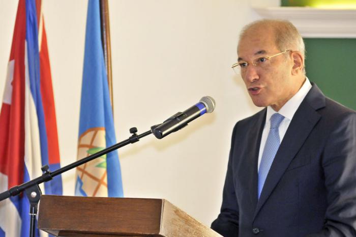 Inauguraciòn de curso de la Organizaciòn para la prohibición de armas químicas- el Director de la OPAQ- Sr Ahmet Uzumcu 
