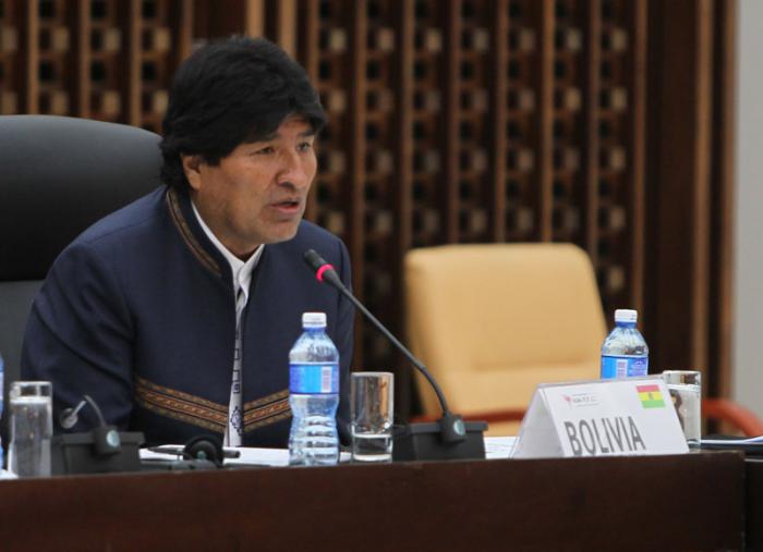 evo morales Presidente de Bolivia