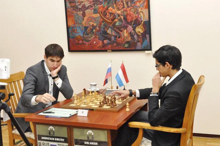 El ruso Dmitry Andreikin (a la izquierda) se recuperó de su penúltimo puesto en la fase inicial de Bakú y sorpresivamente dominó en suelo uzbeco. 
