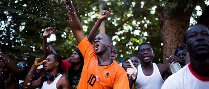 Protestas en Burkina Faso
