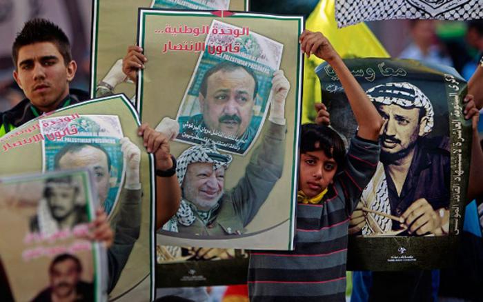 Palestinos recuerdan a Yasser Arafat