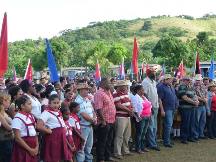 Acto por 80 Aniversario Pacto de La Lima, La celebración, presidida por Juan Carlos Martínez, miembro del Buró Provincial del Partido en Guantánamo